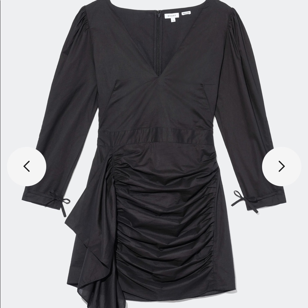 Rhode black mini dress